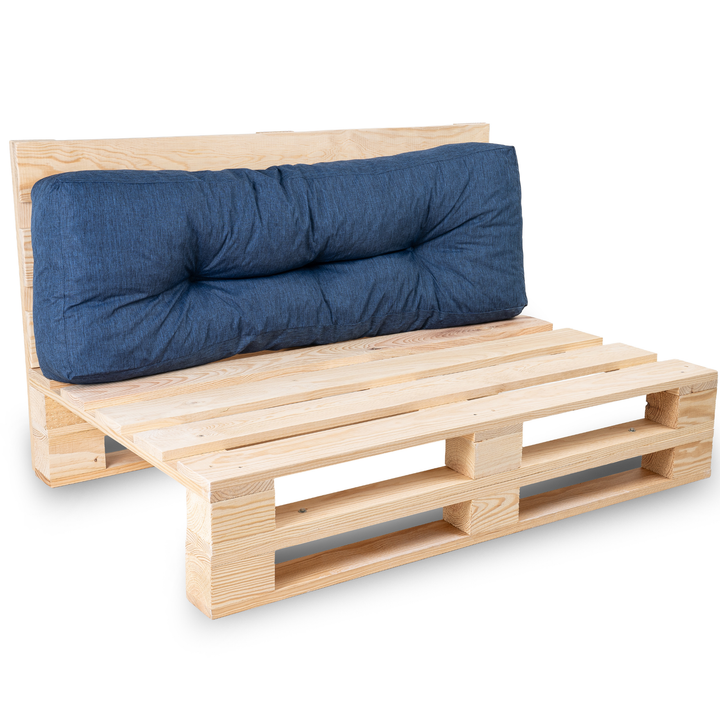 Dossier Seul Coussin Palette - 120x40x15 Cm