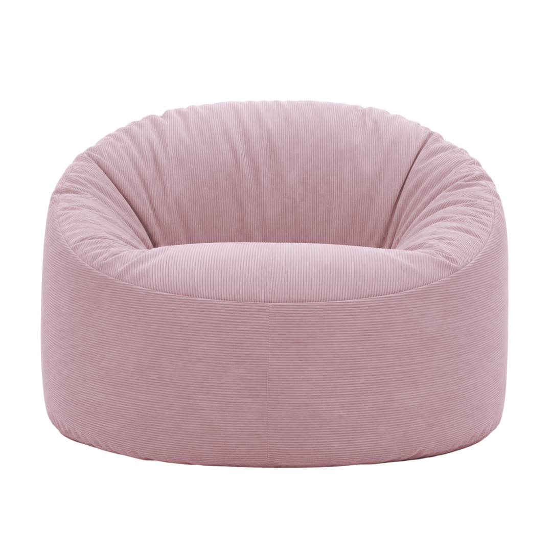 Pouf Velours Côtelé - 100 Cm