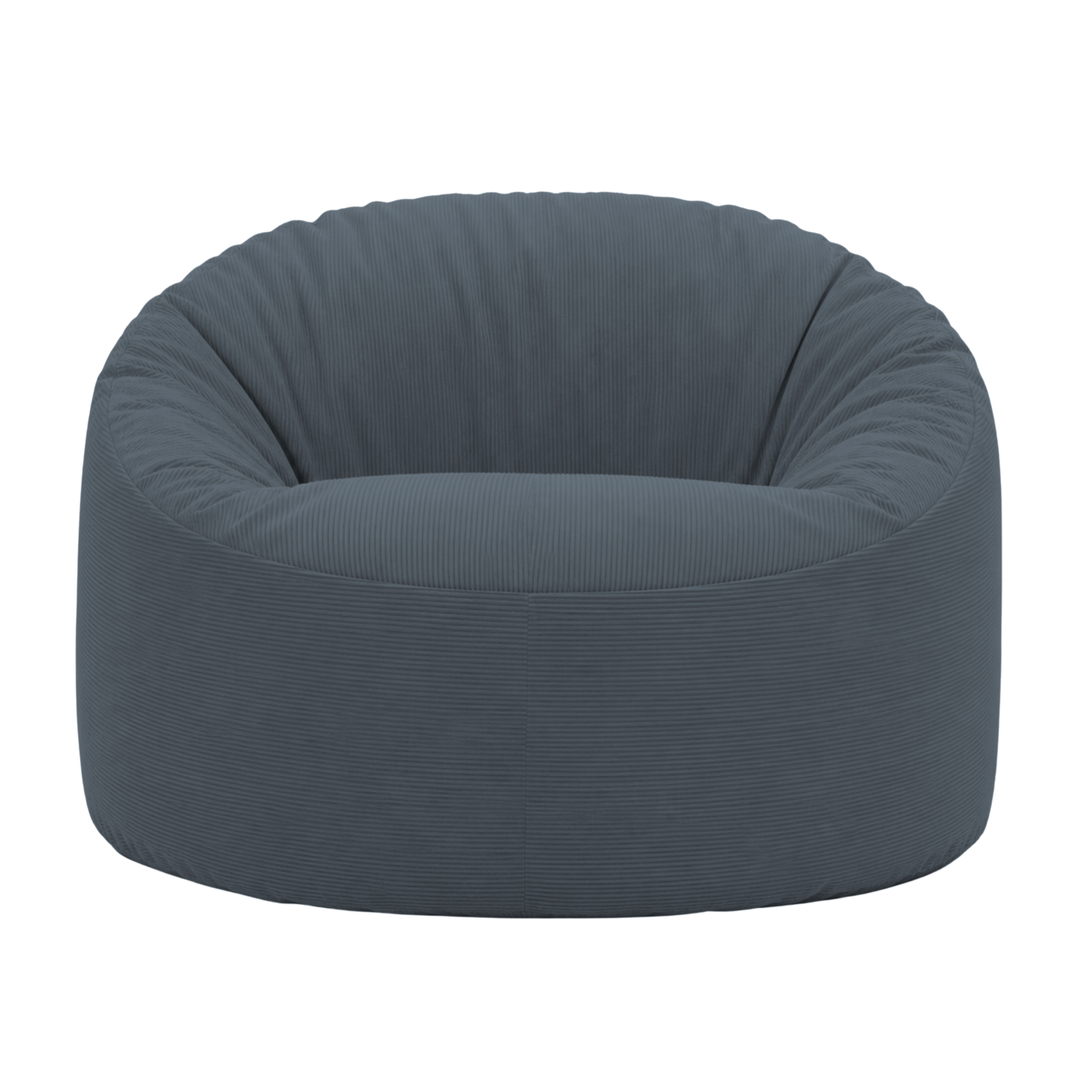 Pouf Velours Côtelé - 100 Cm