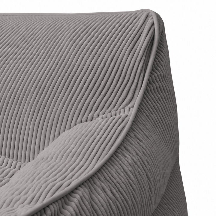 Pouf fauteuil enfant Velours Côtelé - 70x70 cm