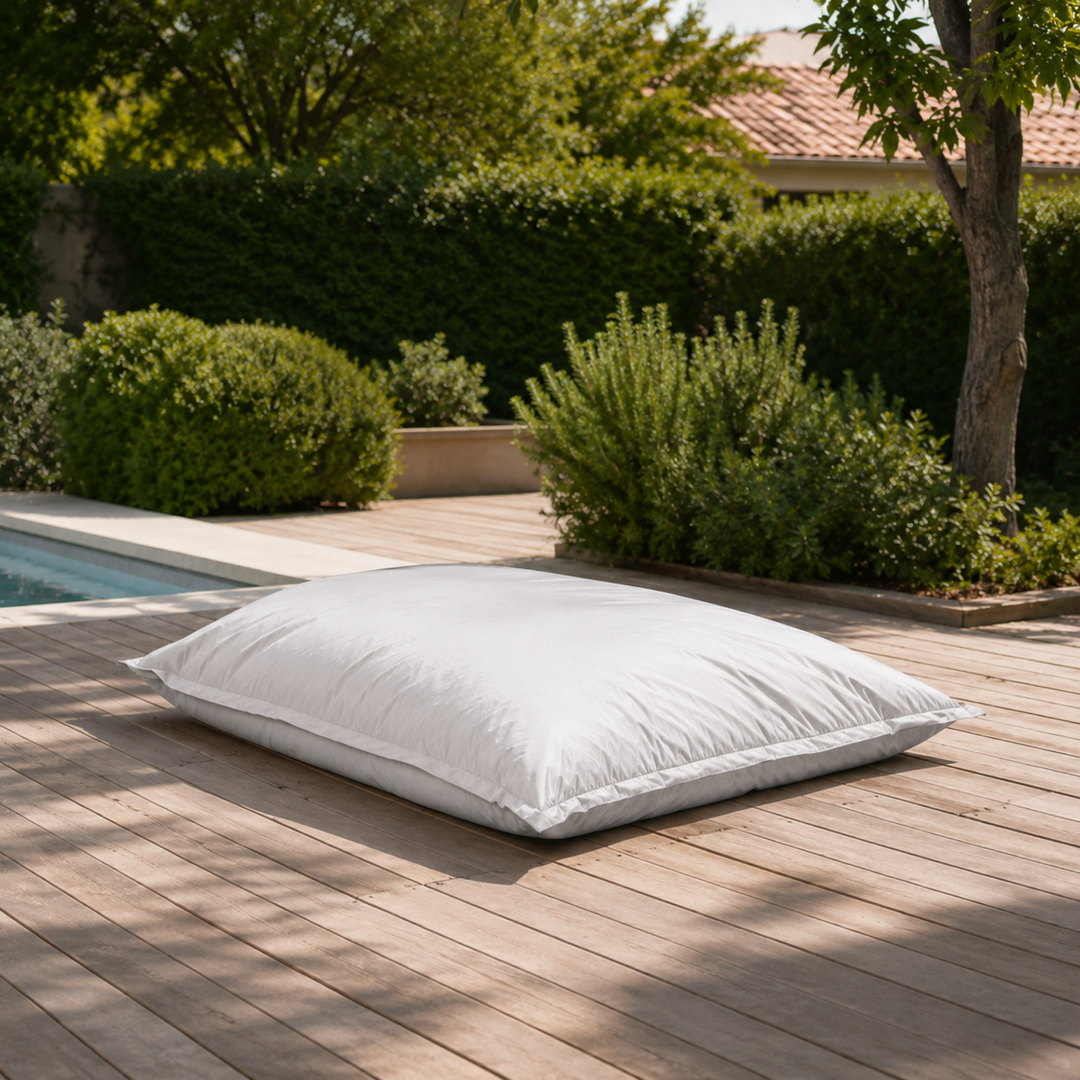 Pouf Extérieur Imperméable Déhoussable Anti-UV - 120x160 Cm
