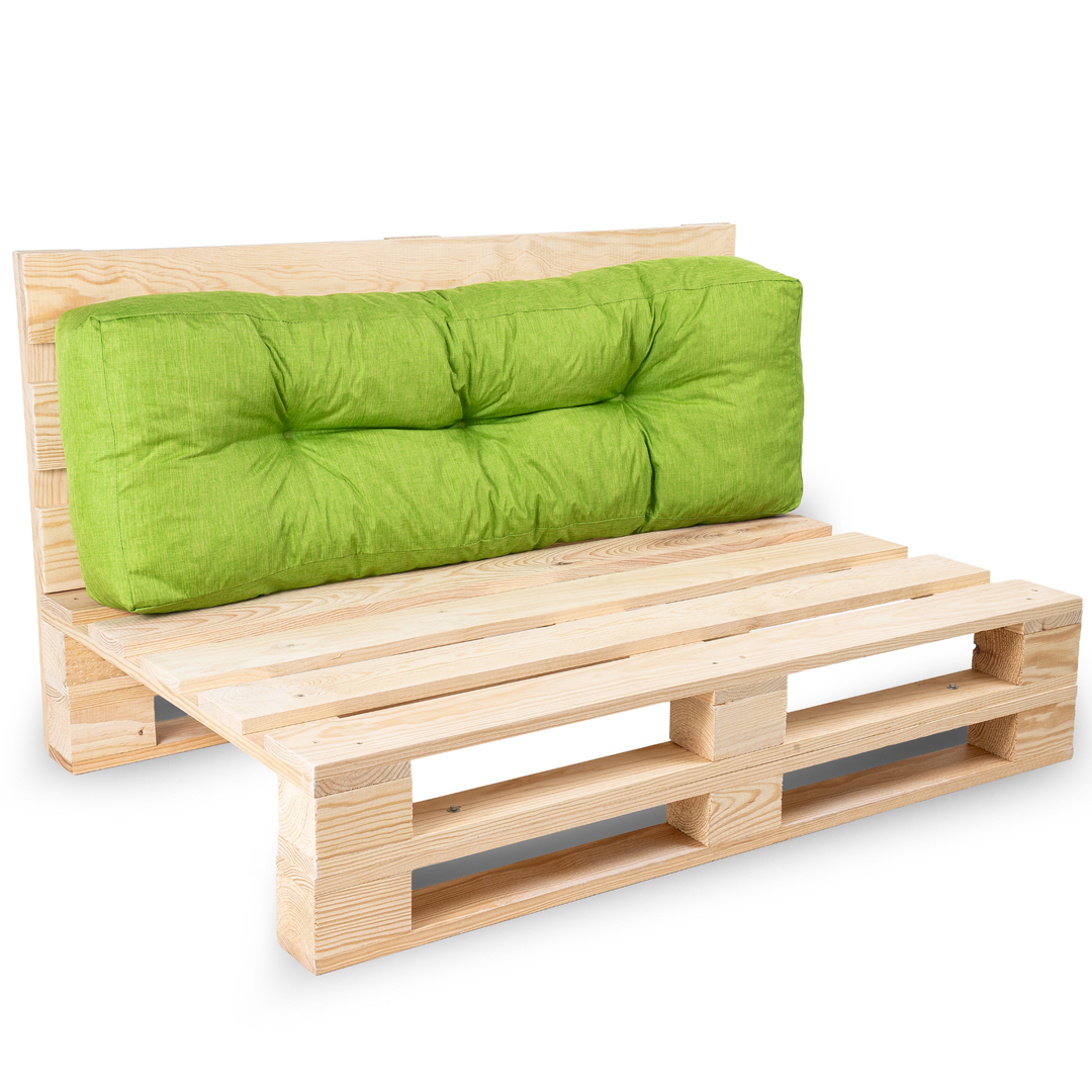 Dossier Seul Coussin Palette - 120x40x15 Cm
