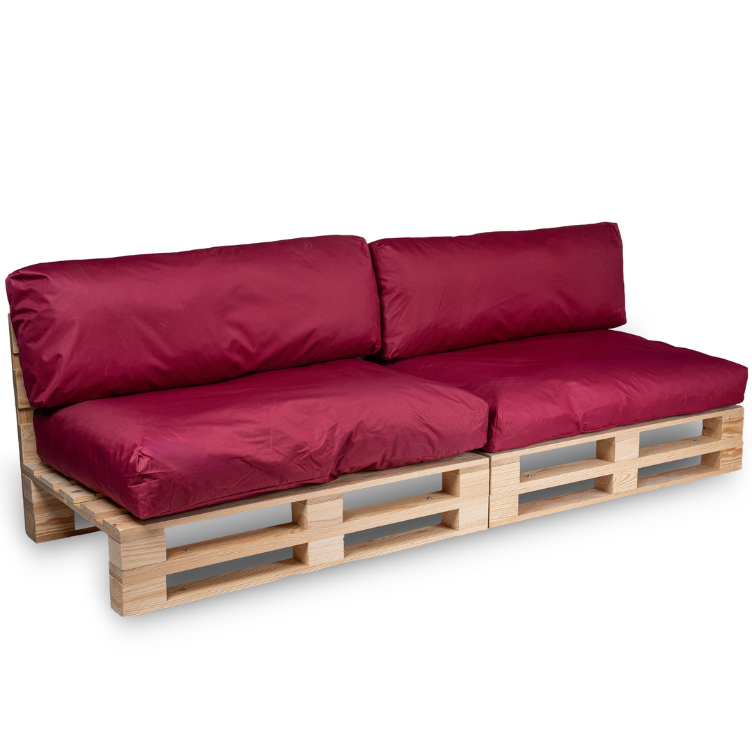 Coussins Palette Déhoussable Imperméable - LOT X2
