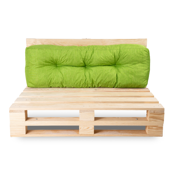 Dossier Seul Coussin Palette - 120x40x15 Cm