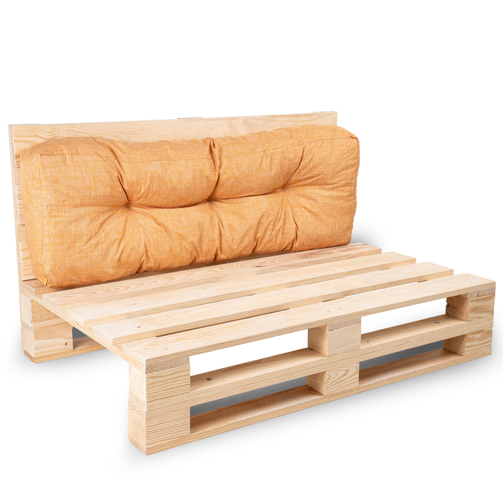 Dossier Seul Coussin Palette - 120x40x15 Cm
