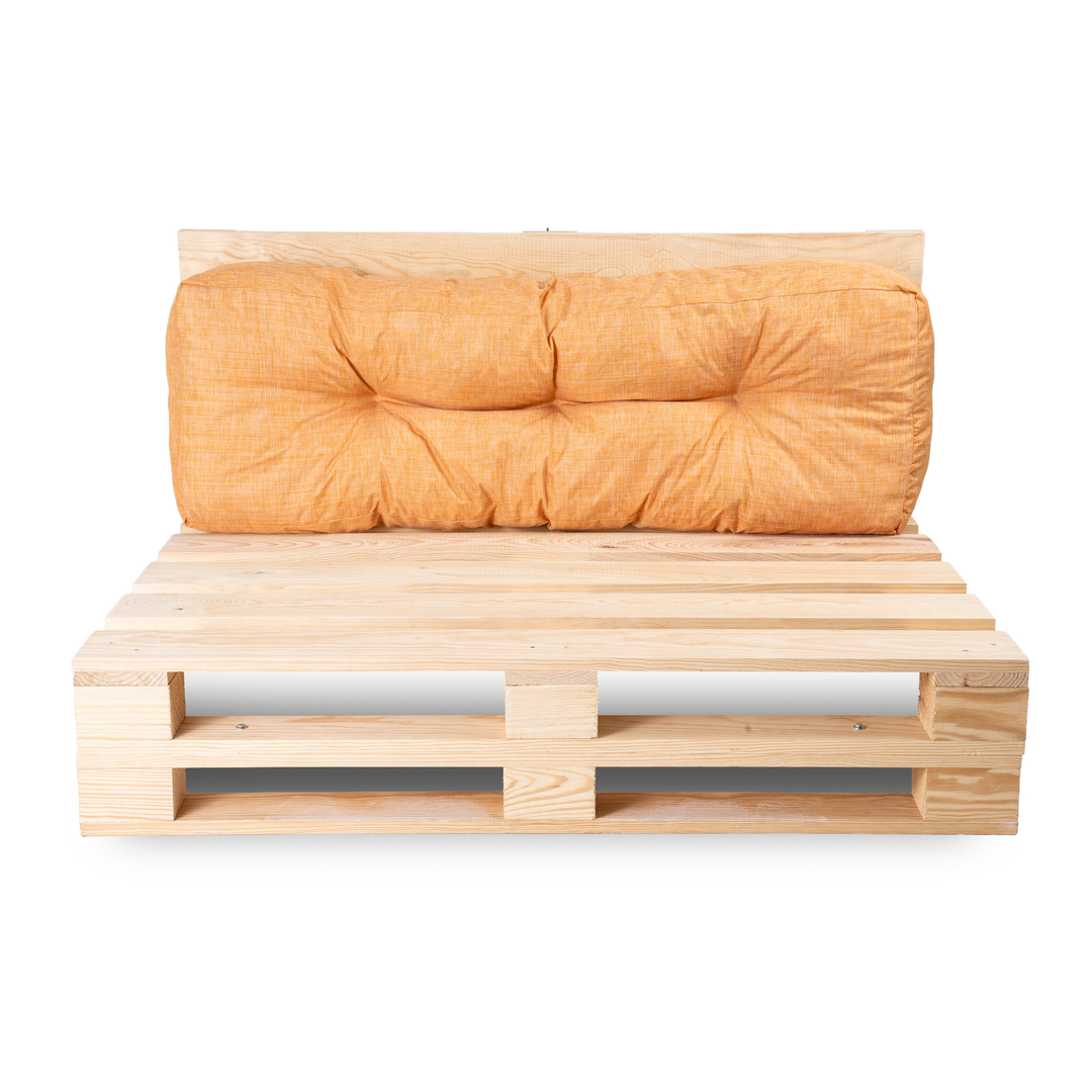 Dossier Seul Coussin Palette - 120x40x15 Cm