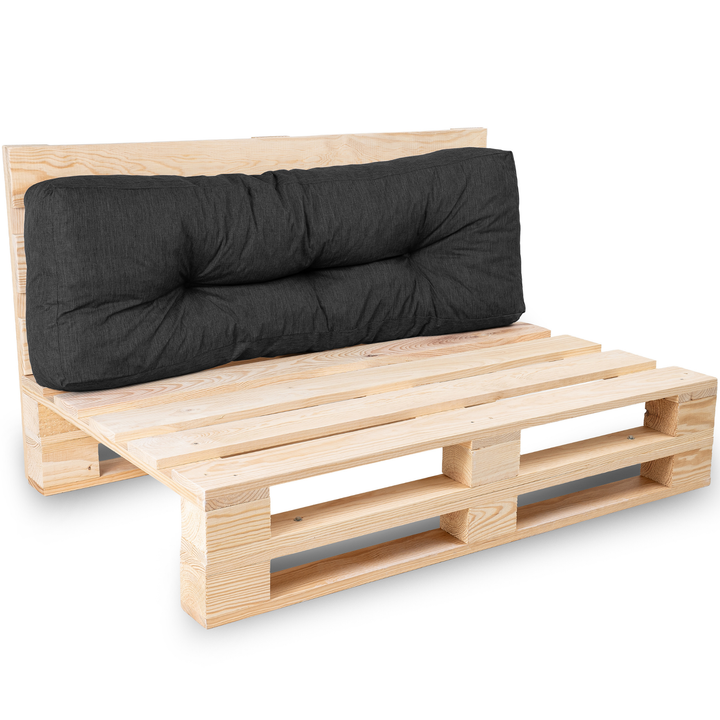 Dossier Seul Coussin Palette - 120x40x15 Cm