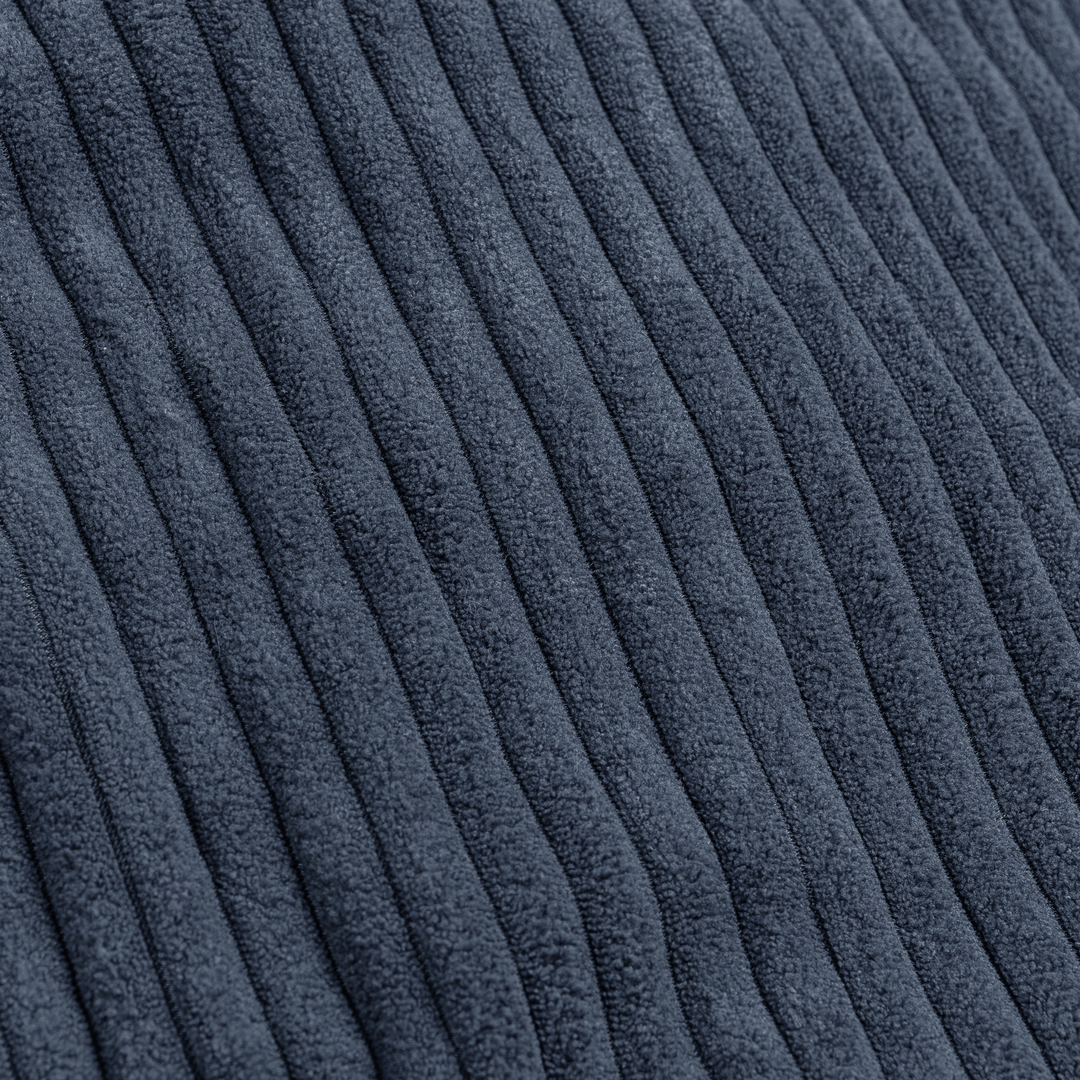 Pouf Poire Velours Côtelé Déhoussable - 105x85 Cm