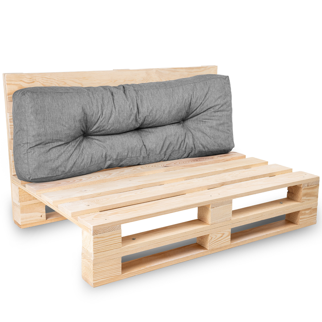Dossier Seul Coussin Palette - 120x40x15 Cm