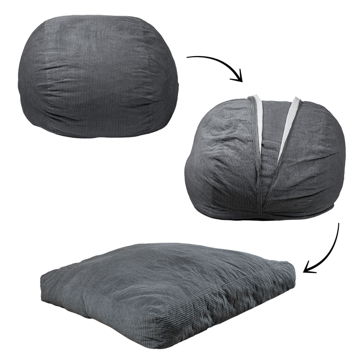 Pouf Lit Convertible 2en1