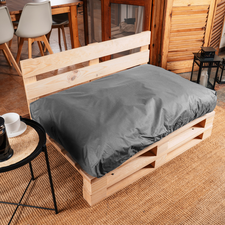 Coussin Palette Déhoussable Imperméable - Assise 120x80 Cm