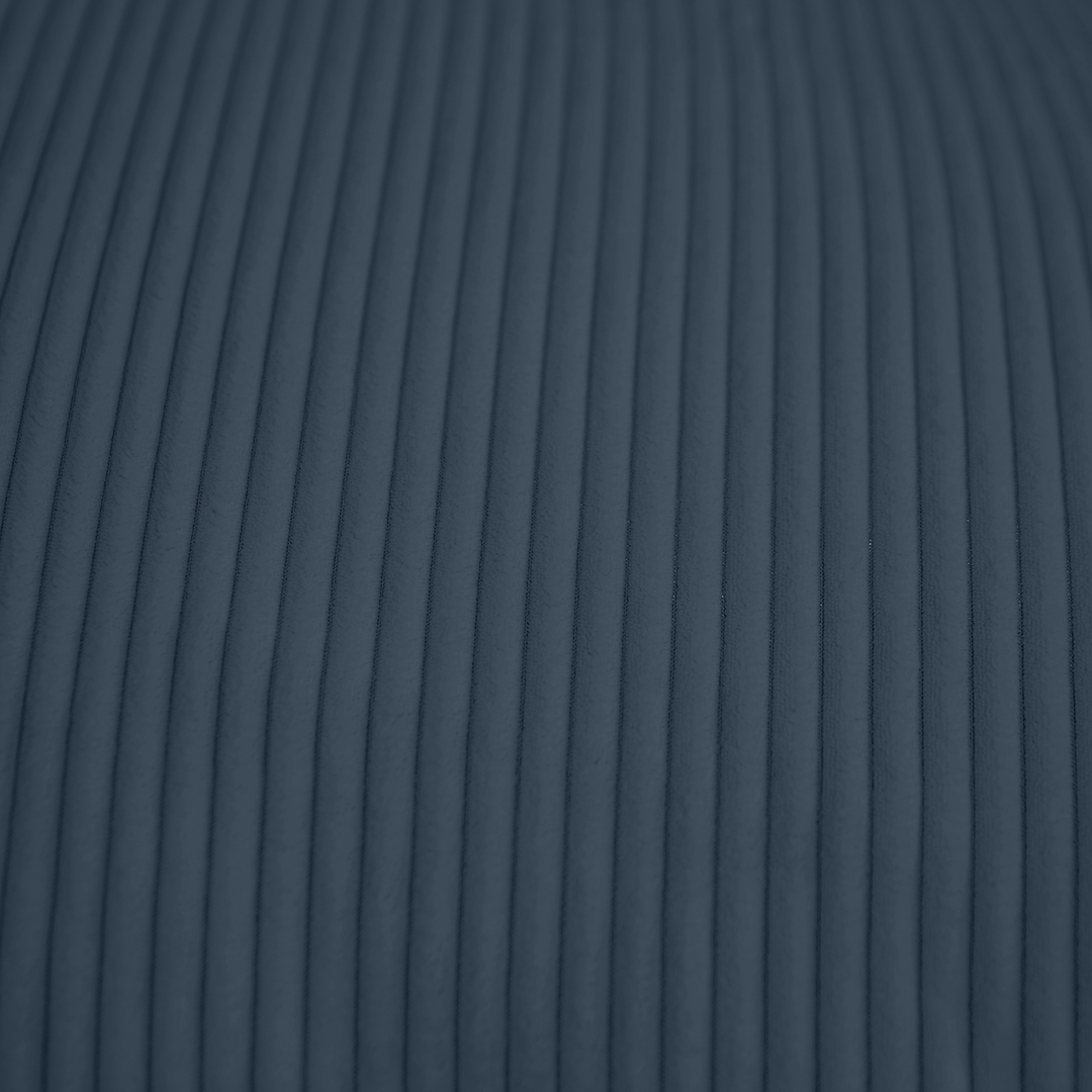 Pouf Velours Côtelé Déhoussable - 140x180 Cm