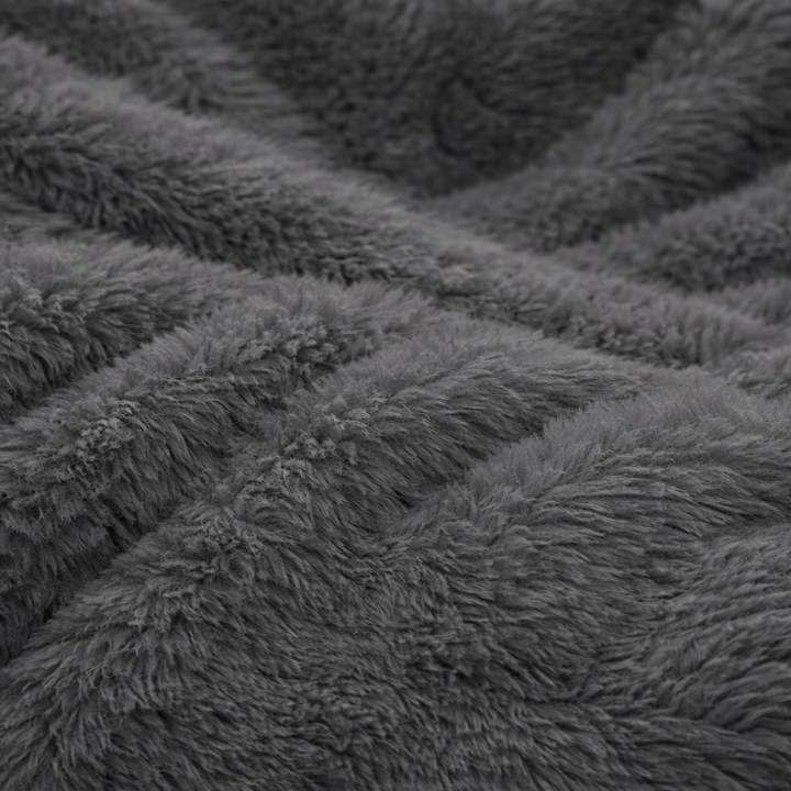 Pouf Long Géant Fourrure - 160 Cm