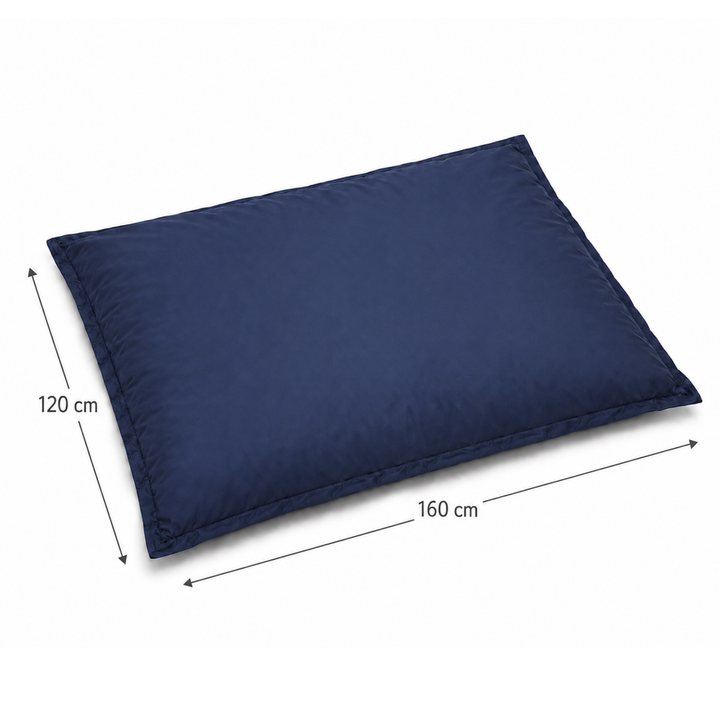 Pouf Extérieur Imperméable Déhoussable Anti-UV - 120x160 Cm