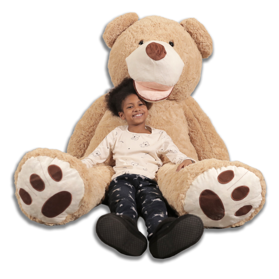 Peluche Géante Nounours - 200 Cm - Couleurs