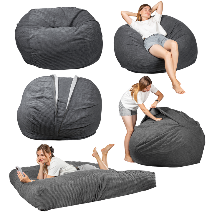 Pouf Lit Convertible 2en1