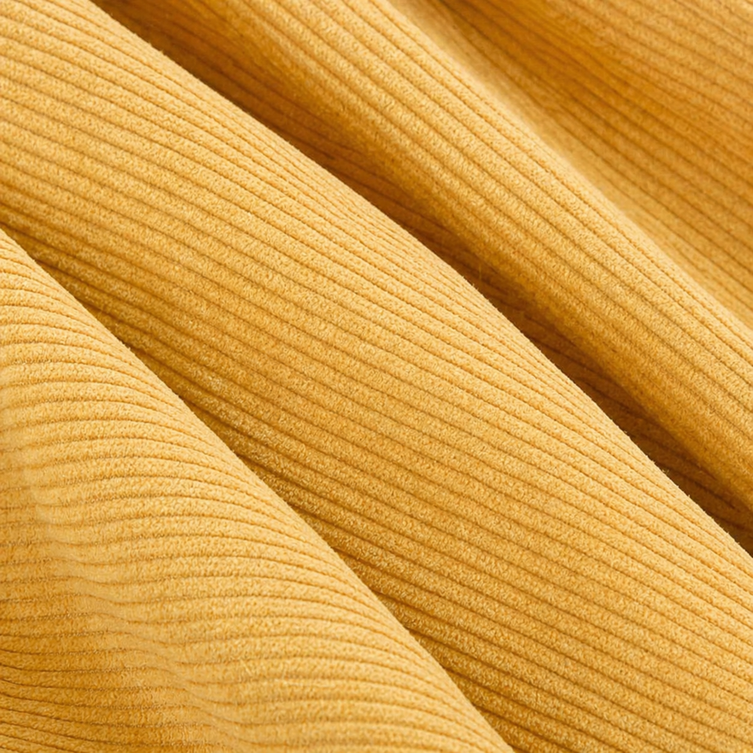 Pouf Velours Côtelé - 100 Cm