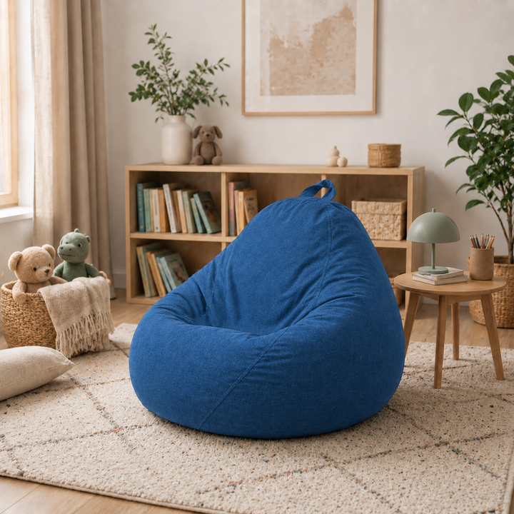 Pouf Poire Déhoussable - 80x70 Cm