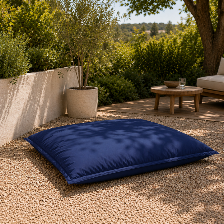 Pouf Extérieur Imperméable Déhoussable Anti-UV - 120x160 Cm