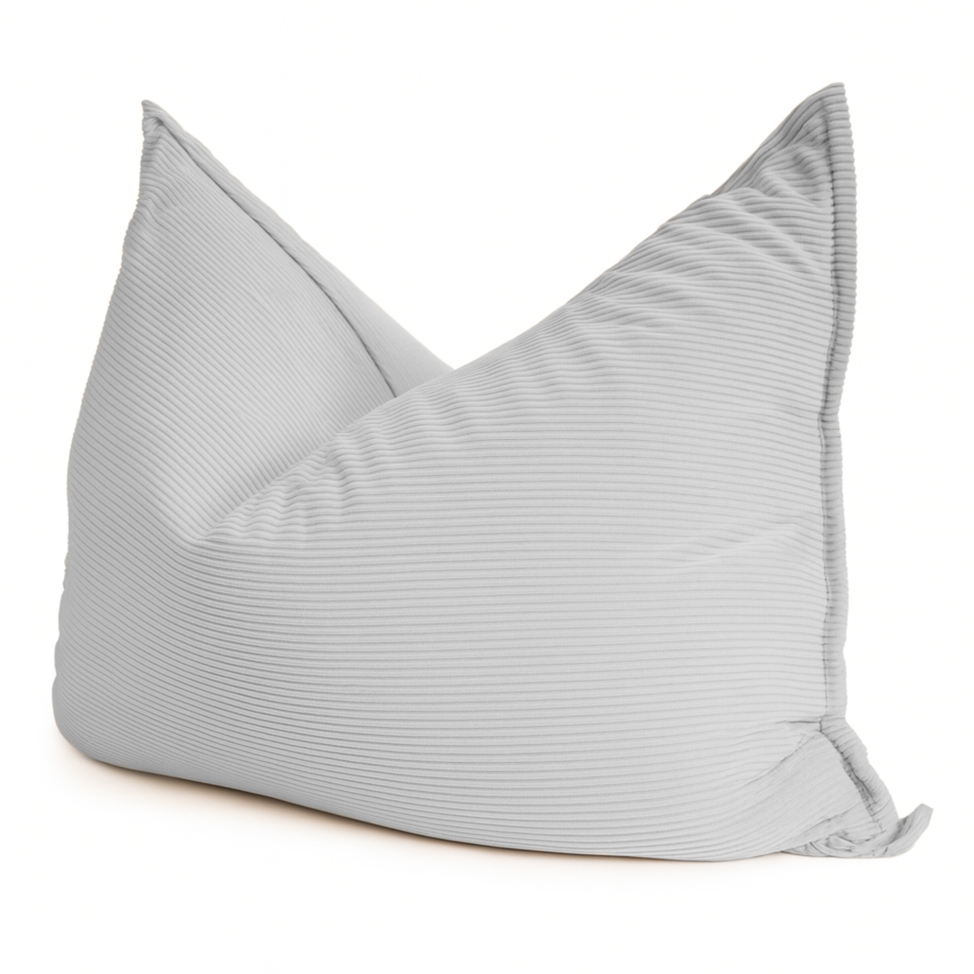 Pouf Velours Côtelé Déhoussable - 140x180 Cm