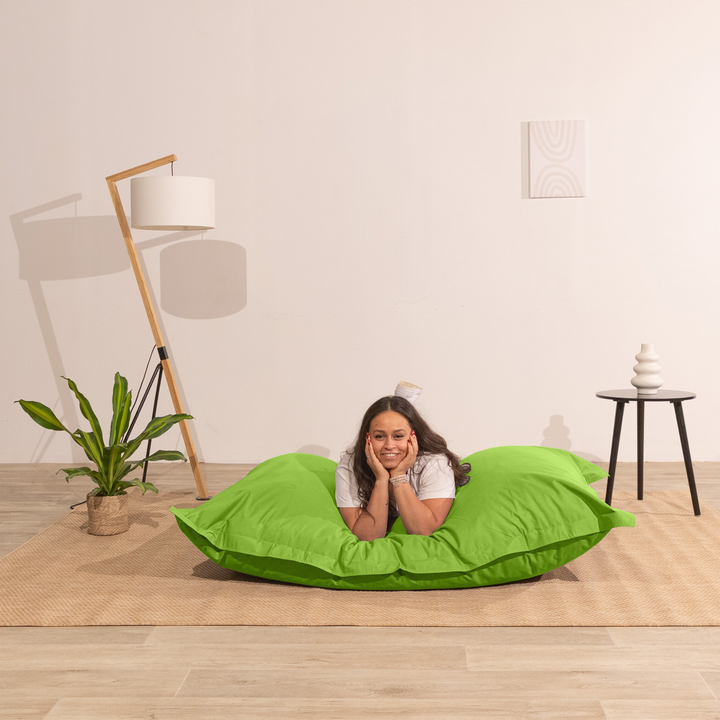Pouf Extérieur Imperméable Déhoussable Anti-UV - 140x180 Cm
