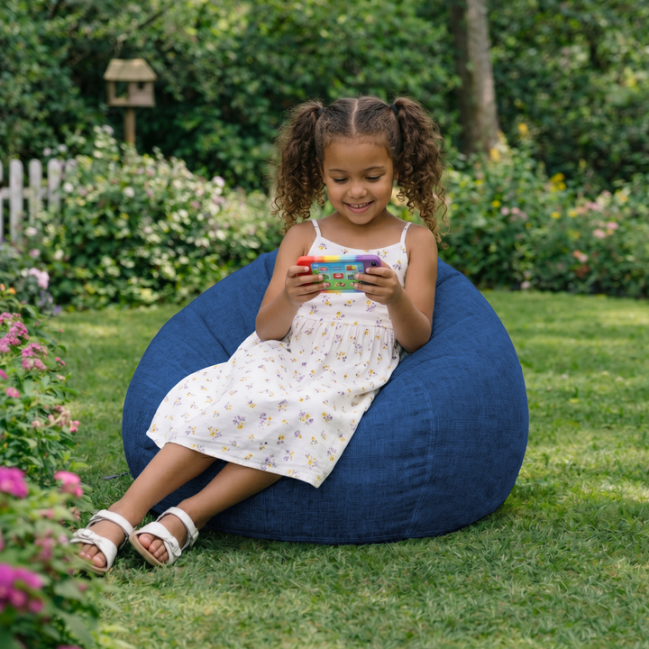 Pouf Poire Déhoussable - 80x70 Cm