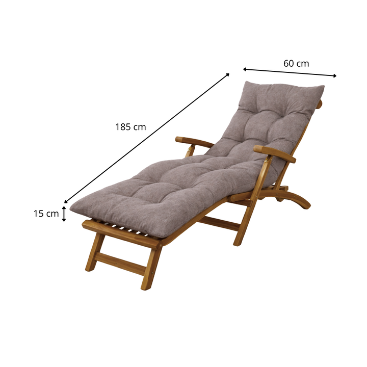 Coussin Bain De Soleil - 185x65x15 Cm