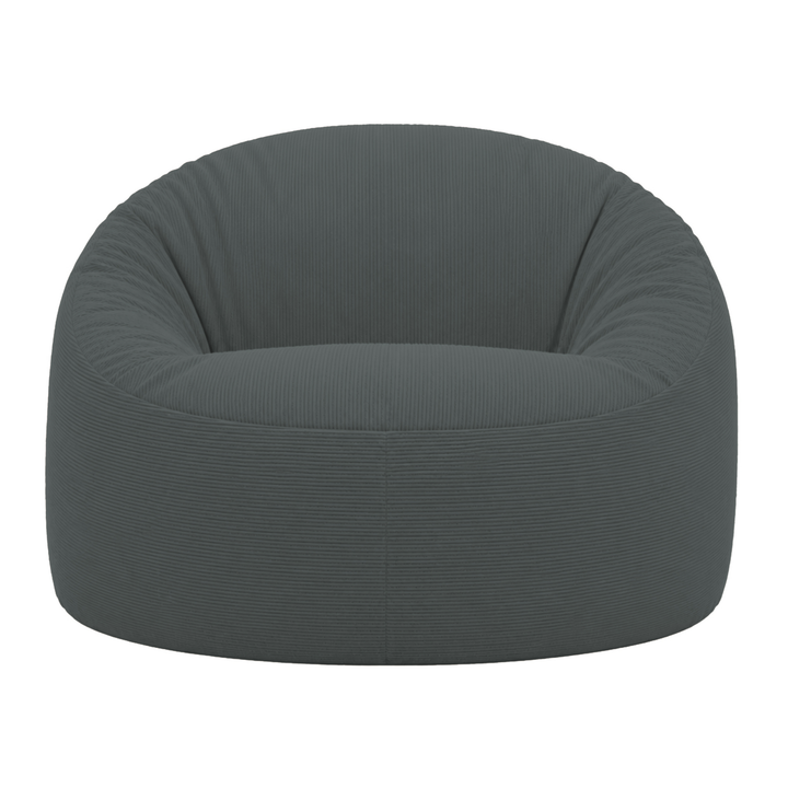 Pouf déhoussable Velours Côtelé - 100 cm