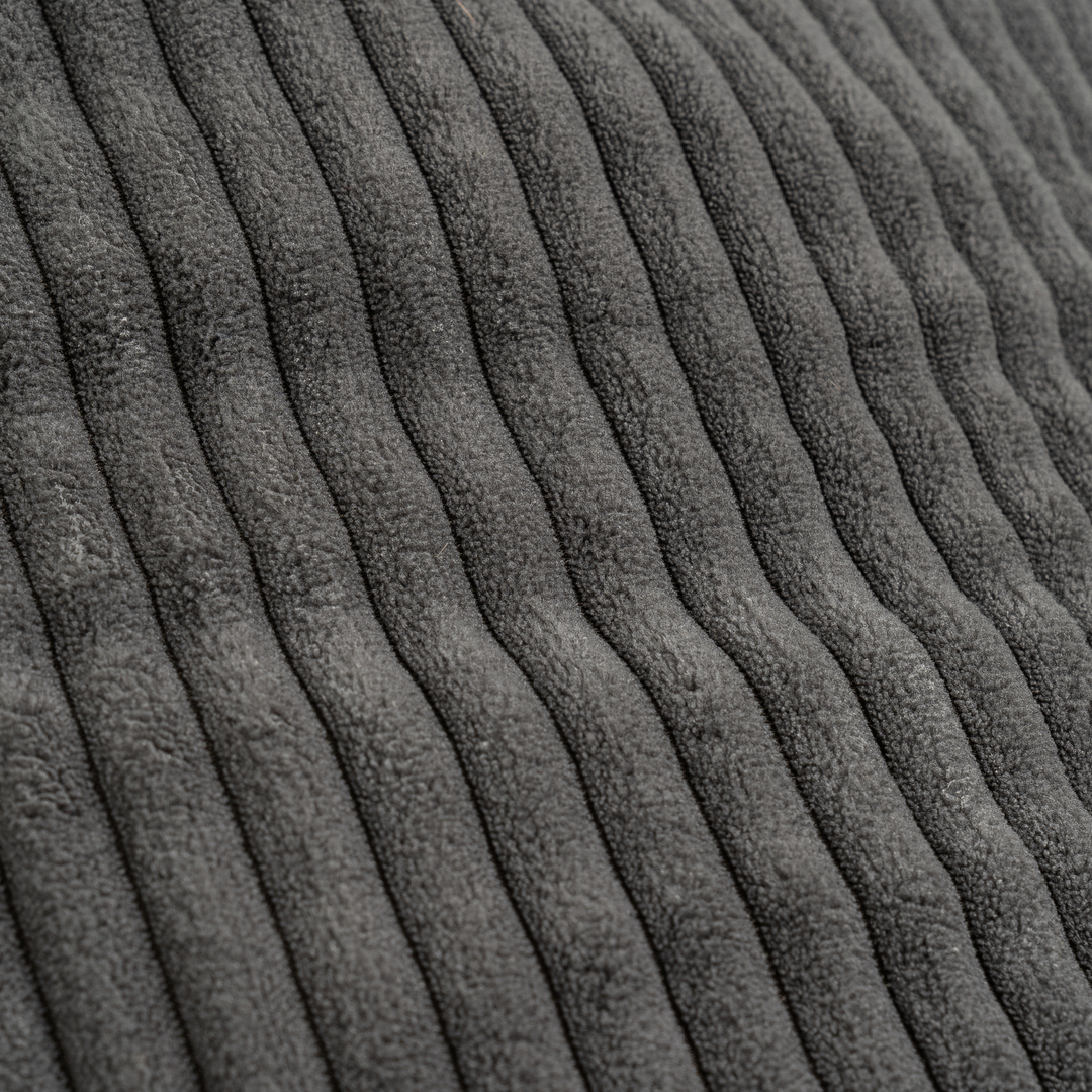 Pouf Poire Velours Côtelé Déhoussable - 105x85 Cm