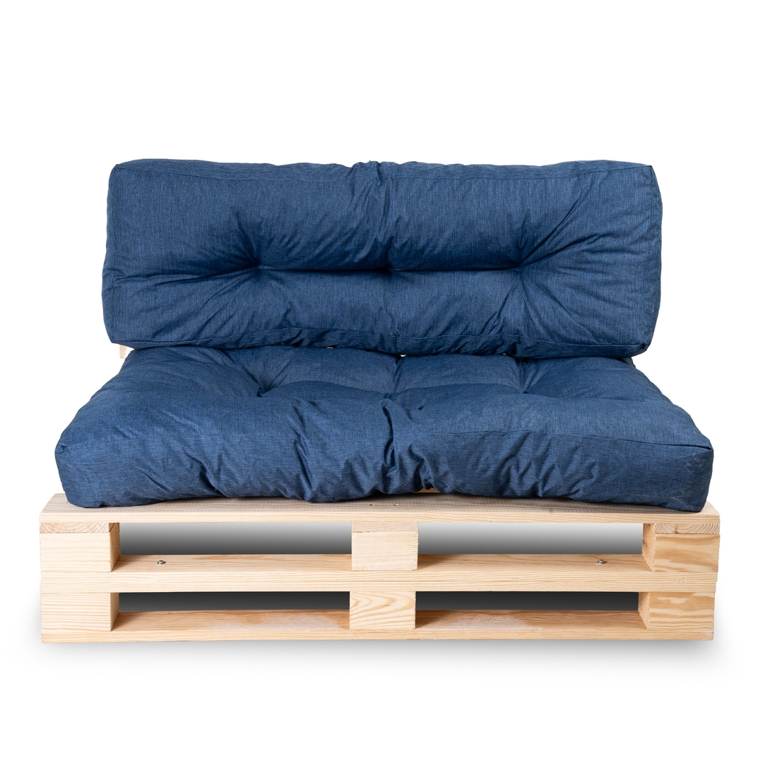 Lot Assise/Dossier Coussin Palette