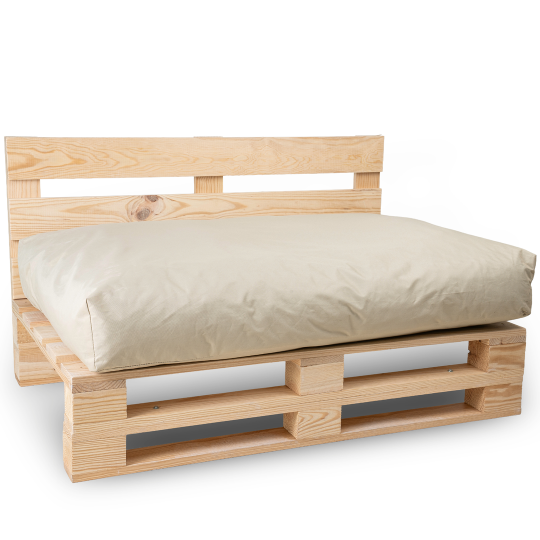 Coussin Palette Déhoussable Imperméable - Assise 120x80 Cm