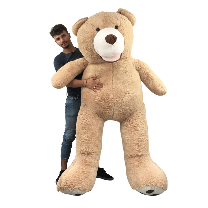 Peluche Géante Nounours - 200 Cm - Couleurs