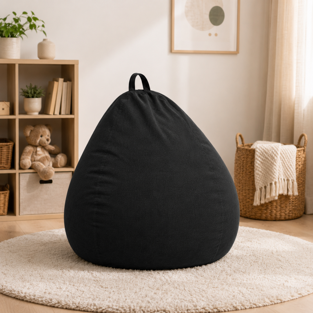 Pouf Poire Déhoussable - 80x70 Cm