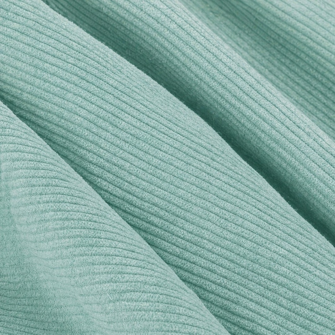 Pouf Velours Côtelé - 100 Cm