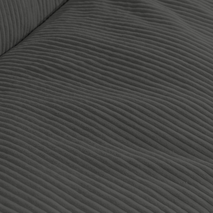 Pouf Velours Côtelé Épais - 100cm