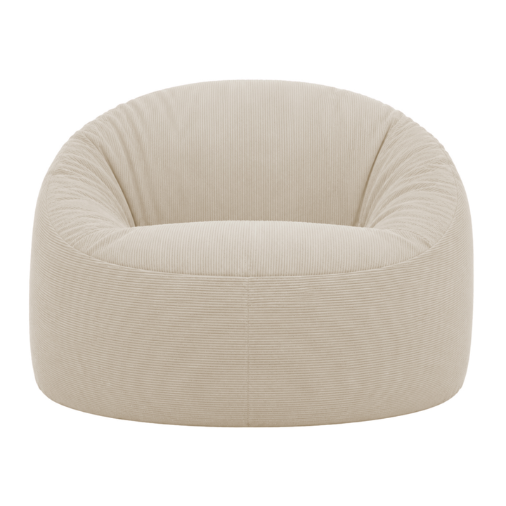 Pouf déhoussable Velours Côtelé - 100 cm