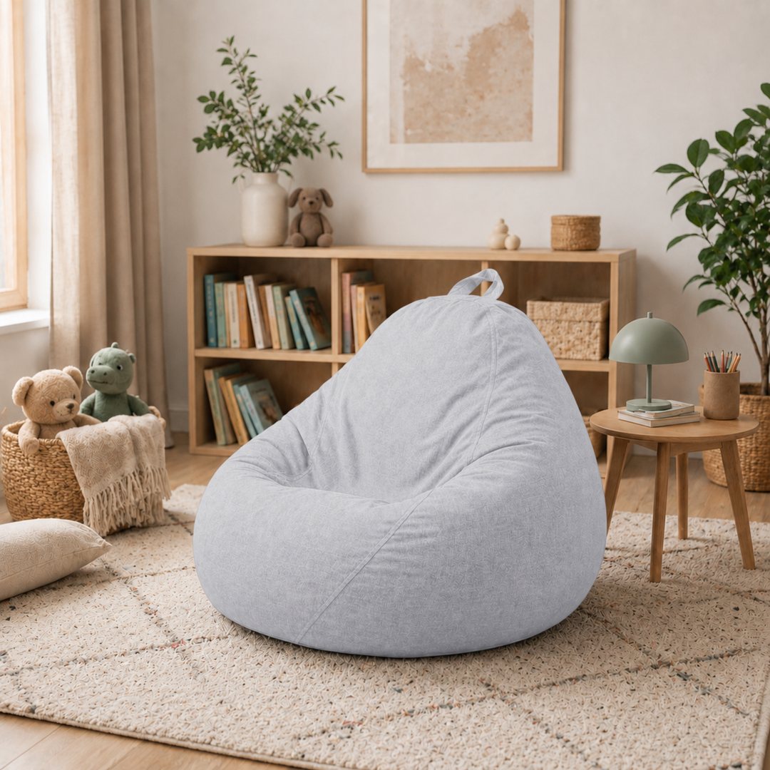 Pouf Poire Déhoussable - 80x70 Cm