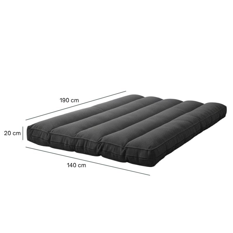 Futon Déhoussable - 140 X 190 Cm