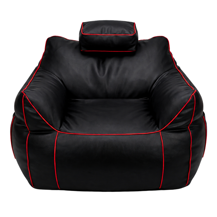 Pouf gaming en similicuir - 100x110 cm