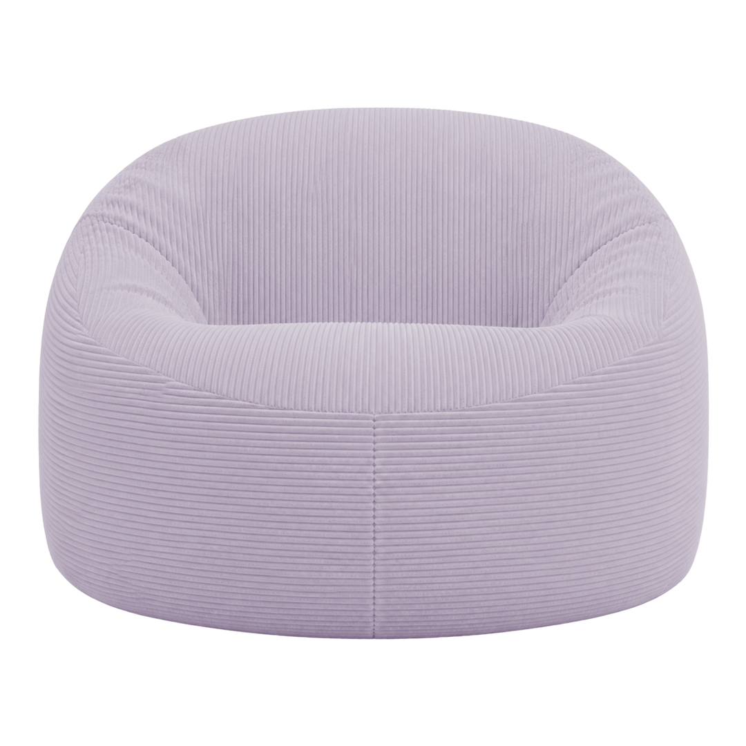 Pouf déhoussable Velours Côtelé Épais - 100cm