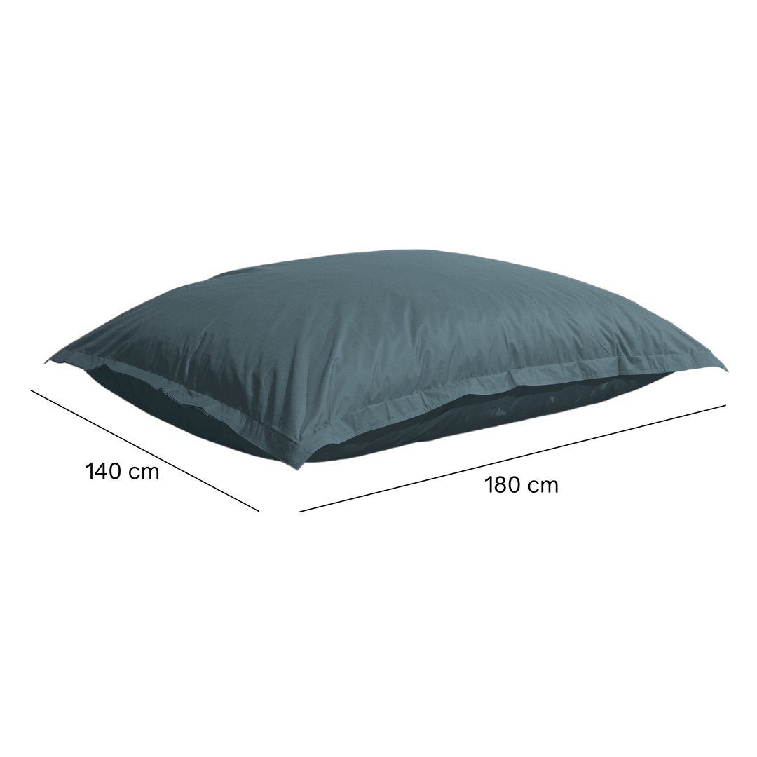 Pouf Extérieur Imperméable Déhoussable Anti-UV - 140x180 Cm