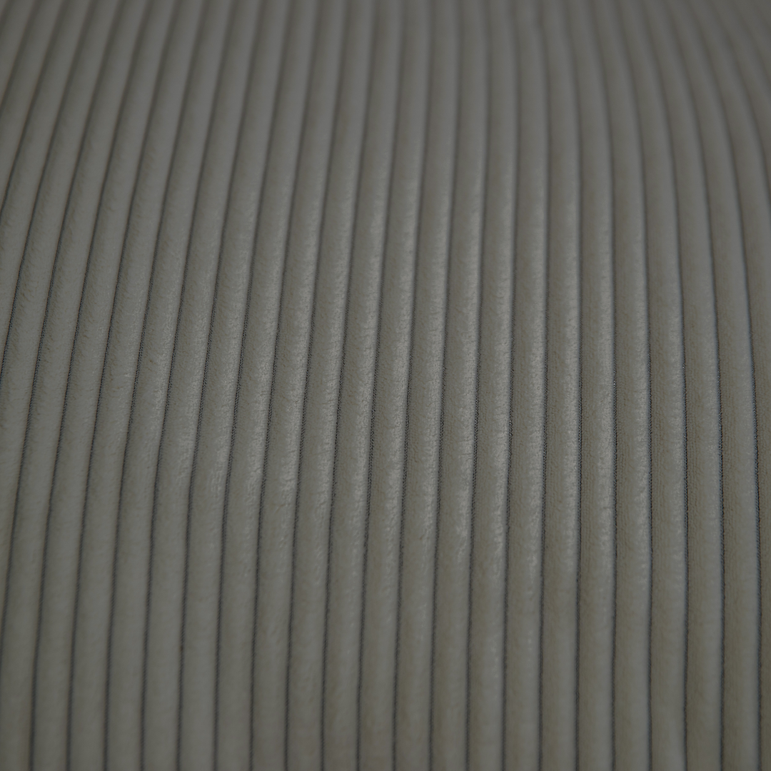 Pouf Velours Côtelé Déhoussable - 140x180 Cm
