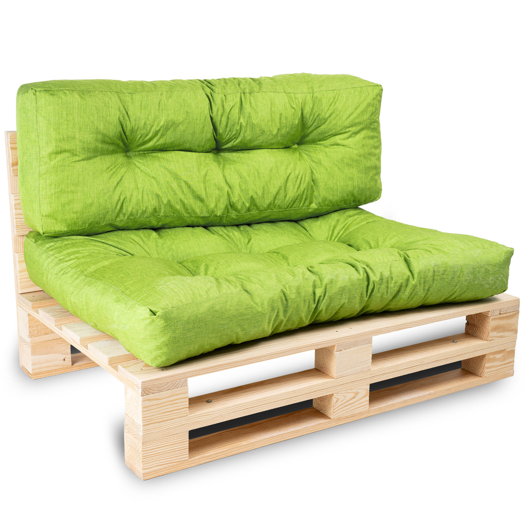 Lot Assise/Dossier Coussin Palette