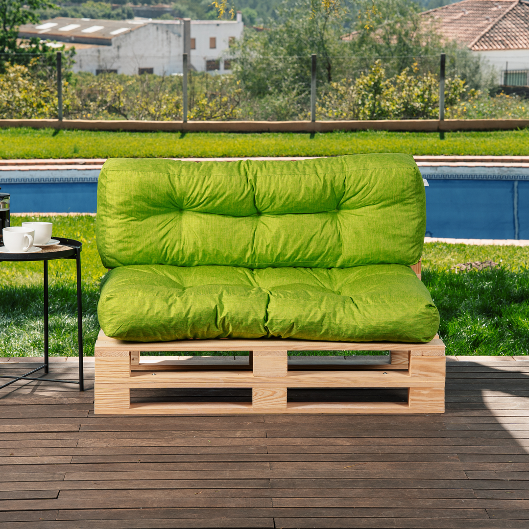 Lot Assise/Dossier Coussin Palette