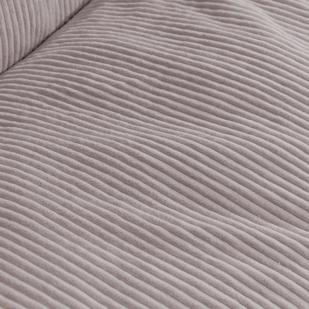 Pouf Velours Côtelé Épais - 100cm