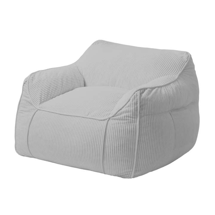 Pouf Fauteuil Velours Côtelé - 100x110 Cm