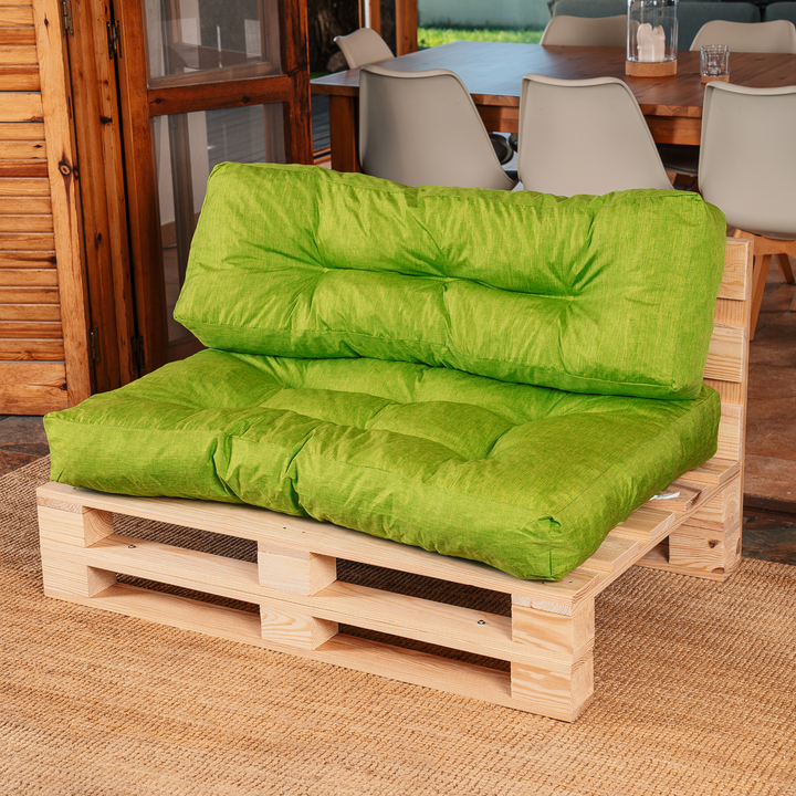 Lot Assise/Dossier Coussin Palette