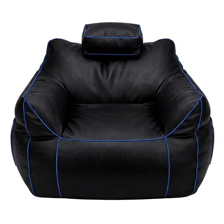 Pouf gaming en similicuir - 100x110 cm
