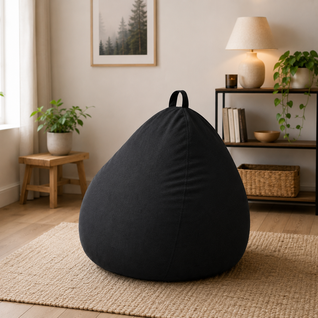 Pouf Poire Déhoussable - 105x85 Cm