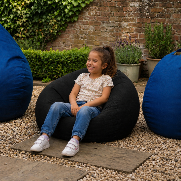 Pouf Poire Déhoussable - 80x70 Cm